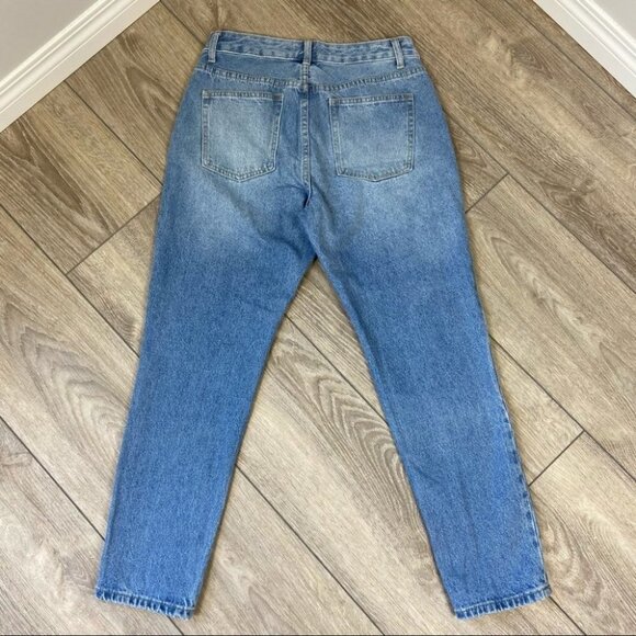 Mandee Chelsea Vintage Straight Mid Rise Jeans - Picture 9 of 15